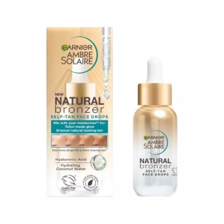 Garnier Ambre Solaire Natural Bronzer краплі для автозасмаги для обличчя 30 мл