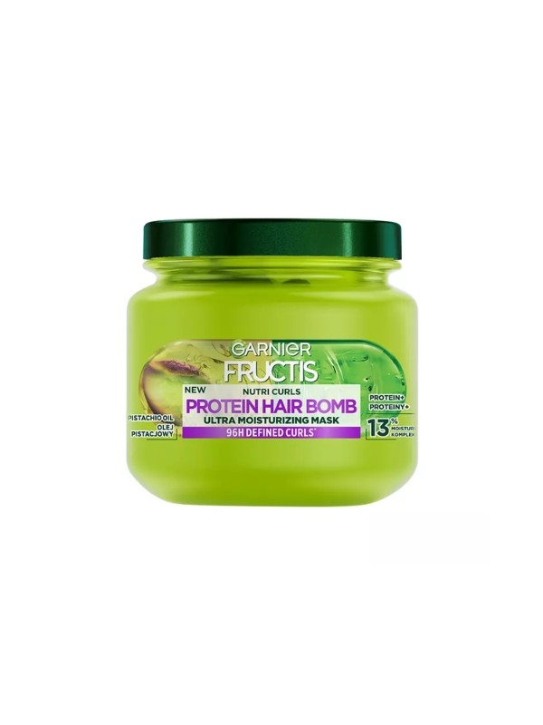 Garnier Fructis Protein Hair Bomb Curls маска для кучерявого волосся 320 мл