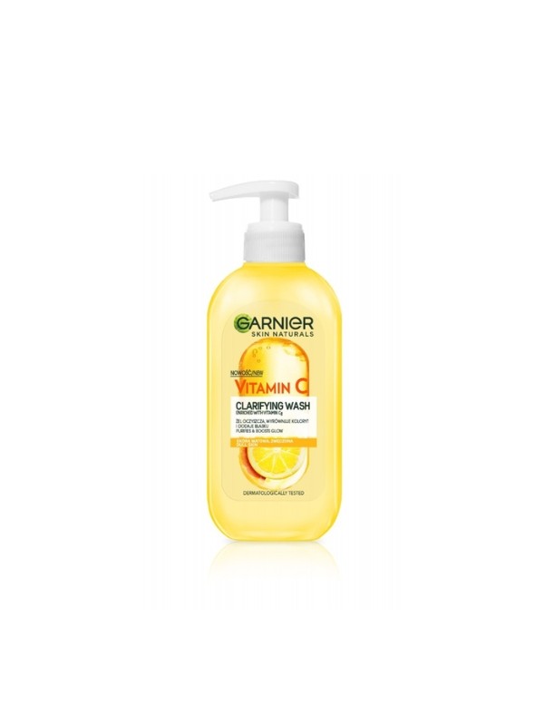 Garnier Skin Naturals Brighteninig Vitamin C Gesichtswaschgel 250 ml