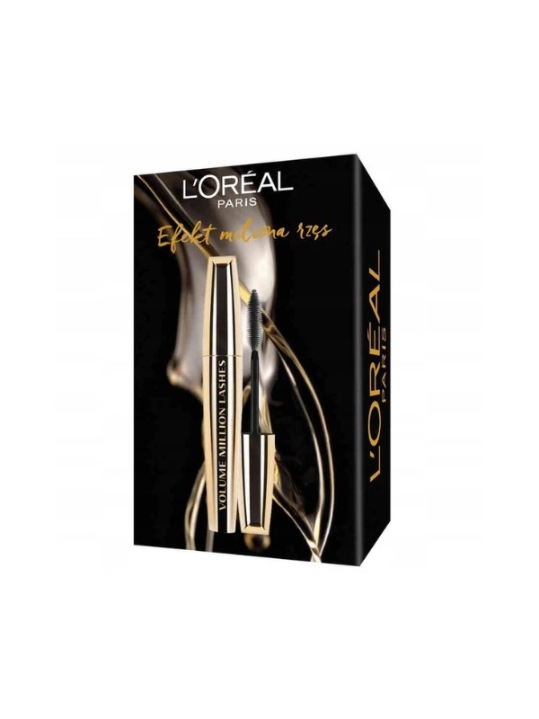 L'oreal Set Volume Million Lashes Black Mascara 11 ml + Skin Expert Mizellenflüssigkeit 400 ml