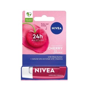 Доглядаюча помада Nivea Cherry Shine 4,8 г