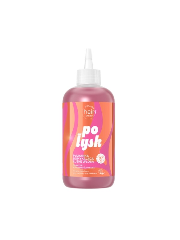 OnlyBio Haar van de dag Shine Rinse waardoor de haarschubben worden gesloten 300 ml