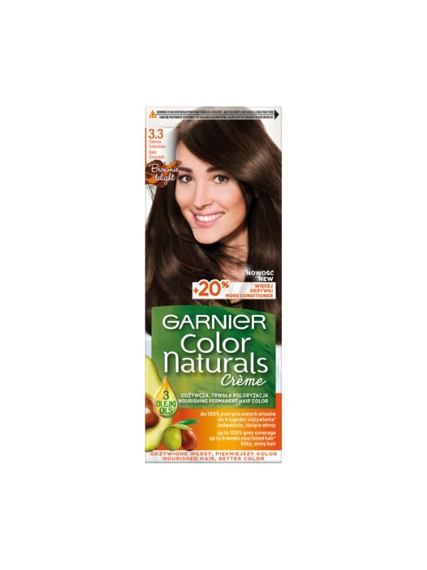 Фарба для волосся Garnier Color Naturals /3.3/ Чорний шоколад