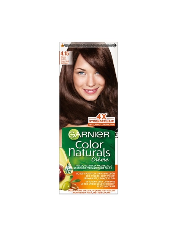 Garnier Color Naturals Farba do włosów /4.15/ Mroźny kasztan