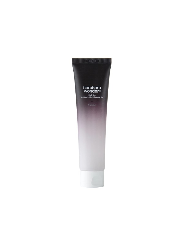 Haruharu Wonder Black Rice Moisture 5 .5 Soft reinigingsgel gezichtsgel met rijstgist 100 ml