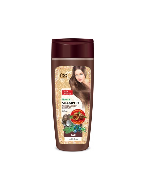 Fitocosmetics Tar Anti-Schuppen-Haarshampoo mit Wacholderöl 270 ml