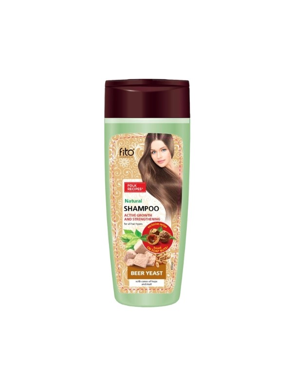 Fitocosmetics Shampoo voor alle haartypes Biergist 270 ml