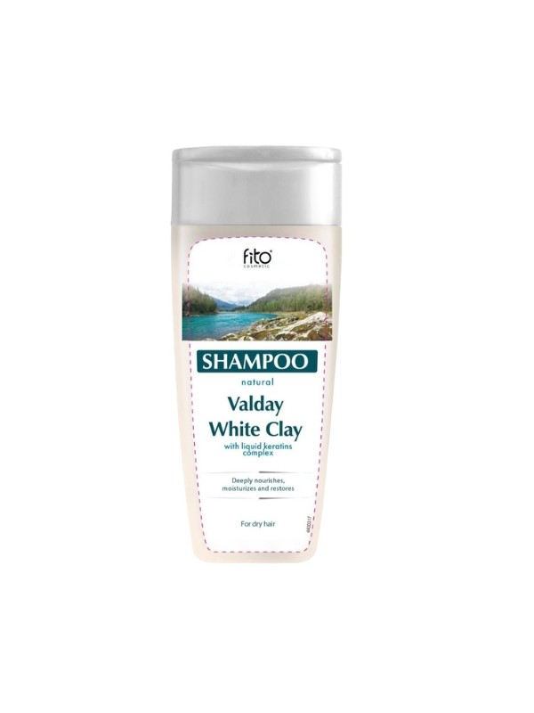 Fitocosmetics Hair shampoo White Waldai clay 270 ml