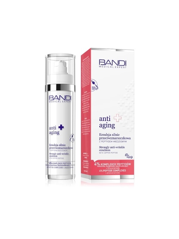 Bandi Medical Expert ANTI AGING Sterk antirimpelemulsie met koperpeptide 50 ml