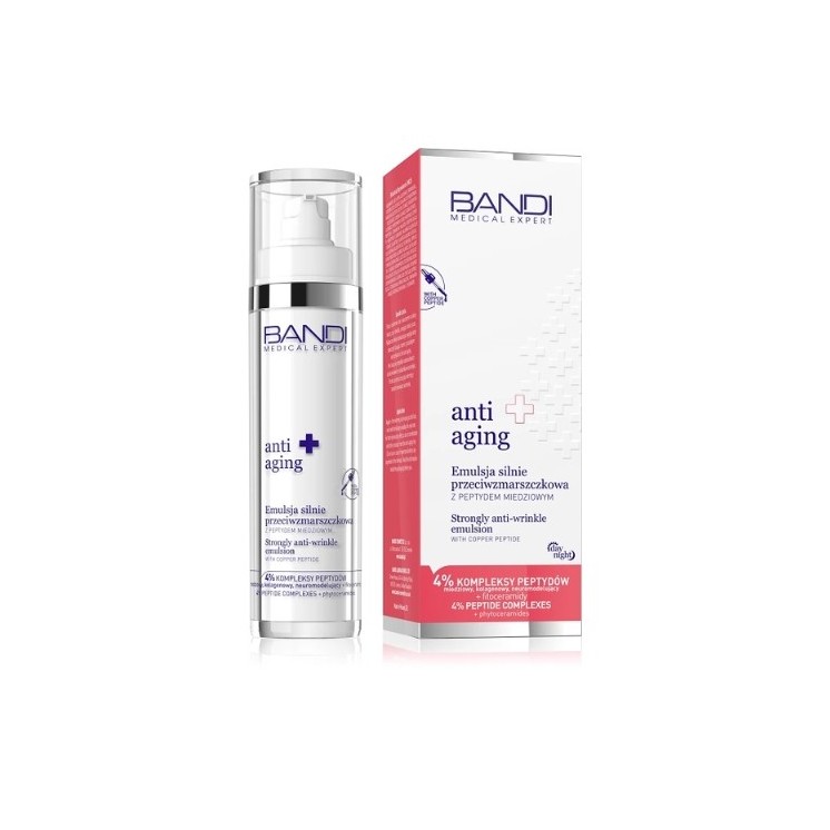 Bandi Medical Expert ANTI AGING Starke Anti-Falten-Emulsion mit Kupferpeptid 50 ml