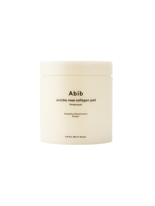 Abib Jericho Rose Collagen Pad Firming Touch Hydraterende en verstevigende gezichtspads 60 stuks