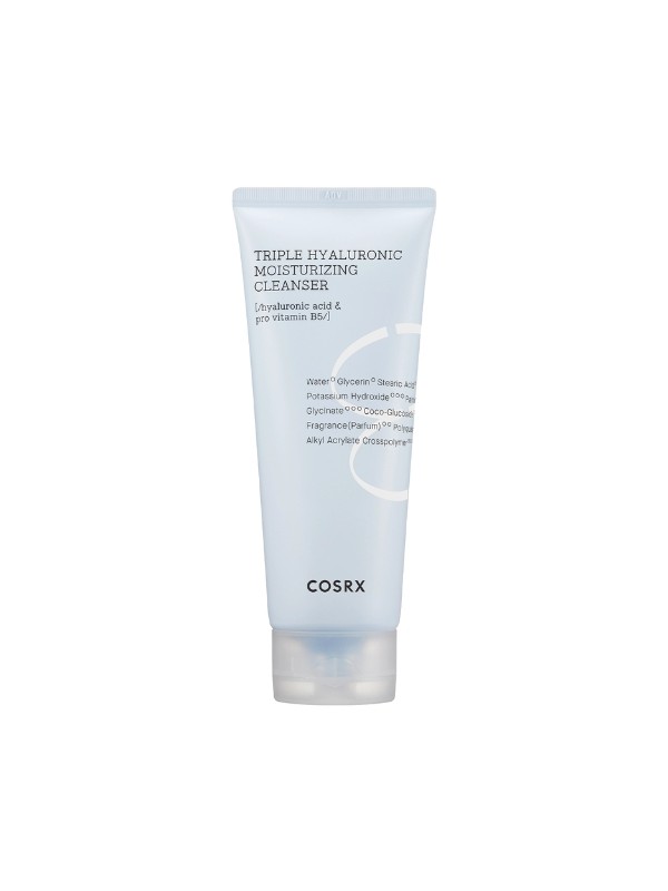 COSRX Hydrium Triple Hyaluronic Moisture Cleanser Cleansing Foam з гіалуроновою кислотою 150 мл