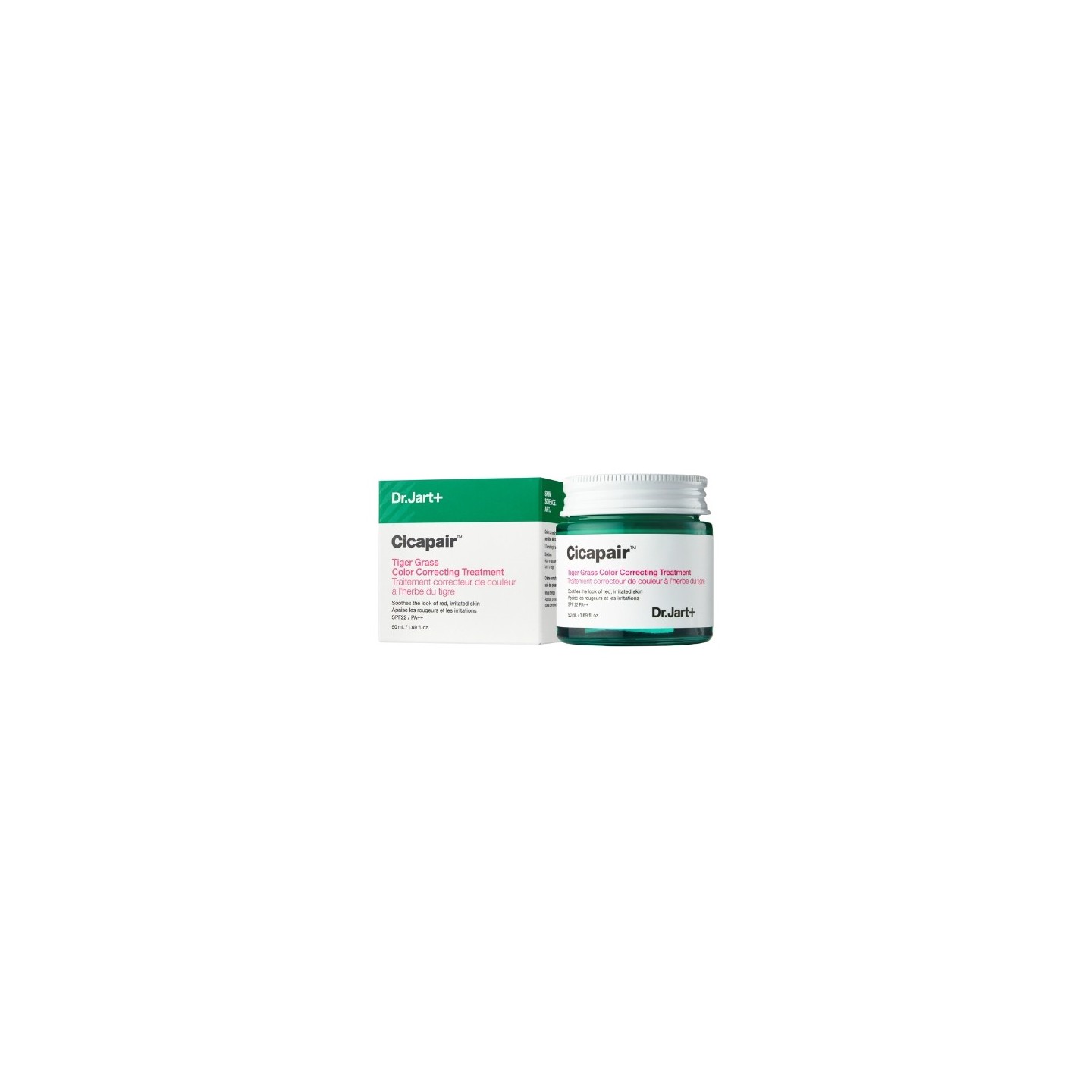 Dr.Jart+ Cicapair Tiger Grass Color Correcting Treatment Korygujący Krem do Twarzy 50 ml