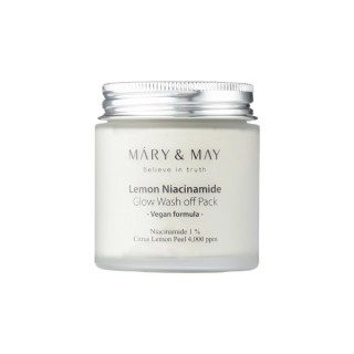 Mary&May Lemon Niacinamide Glow Wash off Pack Aufhellende Tonmaske 125 g