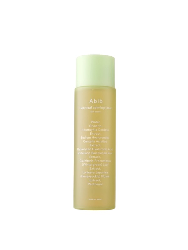 Abib Heartleaf Calming Toner Skin Booster Soothing Facial Toner 200 ml