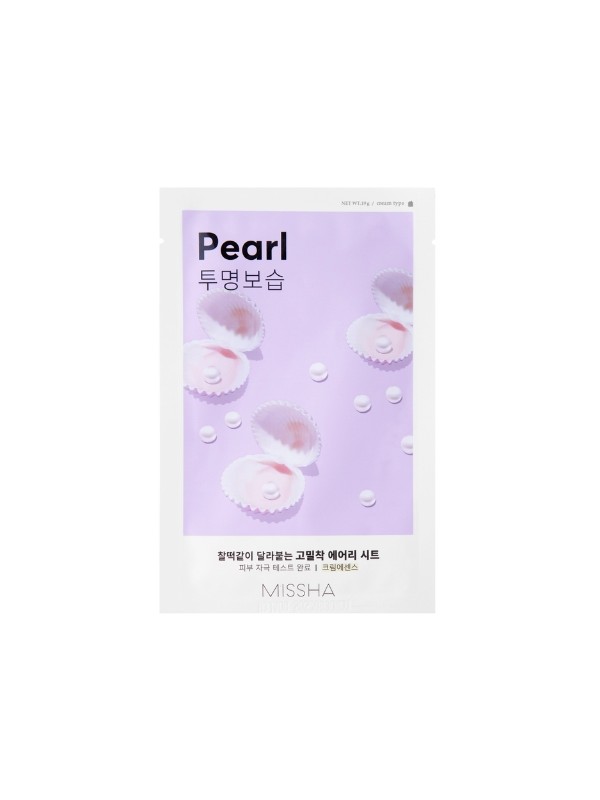 Missha Airy Fit Sheet Mask Pearl Brightening Sheet Mask 19 g