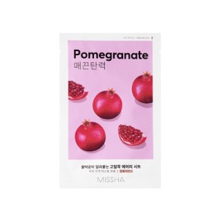 Missha Airy Fit Sheet Mask Pomegranate Straffende Blattmaske 19 g