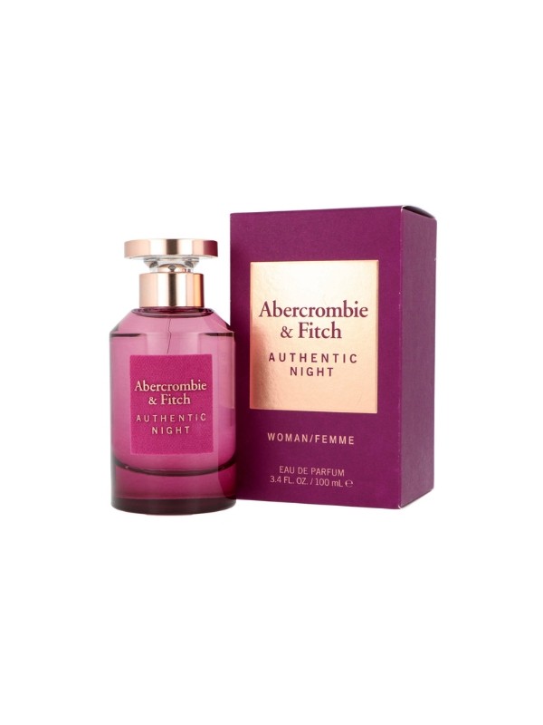 Abercrombie & Fitch Authentic Night Woman Eau de Parfum für Damen 100 ml