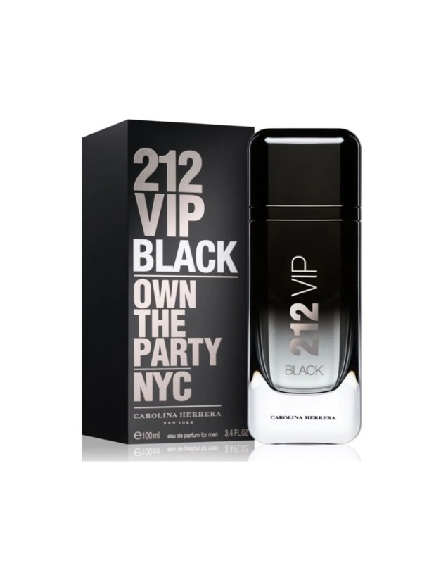 Carolina Herrera 212 VIP Black Men Eau de Parfum für Männer 100 ml