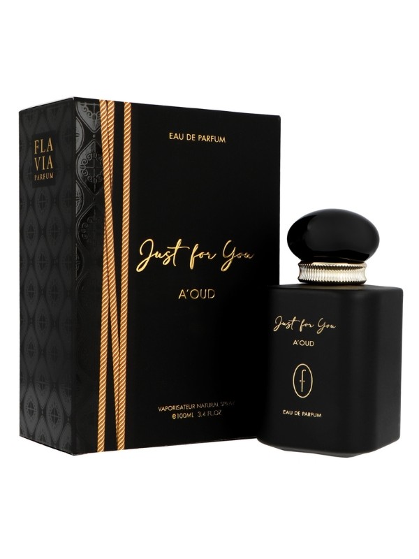 Flavia Just For You A`Oud Eau de Parfum voor mannen 100 ml