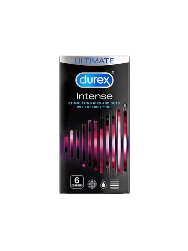 Презервативи Durex Intens Fluted 6 шт