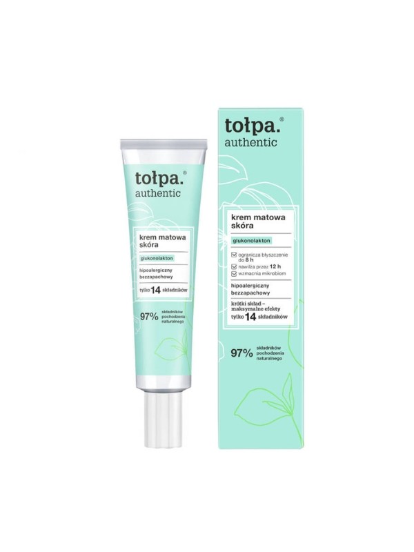 Tołpa Authentic Gesichtscreme Matte Haut 40 ml