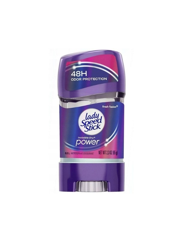 Lady Speed Stick Invisible Dry Antiperspirant w żelu Fresh Fusion 65 г