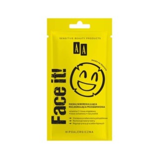 AA Face It sebum-regulating face mask brightening discolorations 18 ml