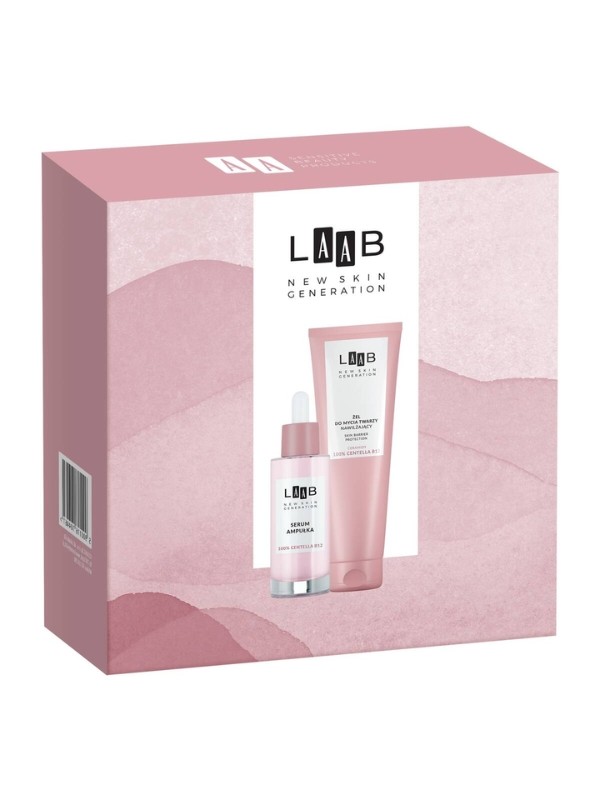 Подарунковий набір AA Laab Skin Barrier Protection Facial Cleansing Gel + Concentrated serum - ампула 30 мл