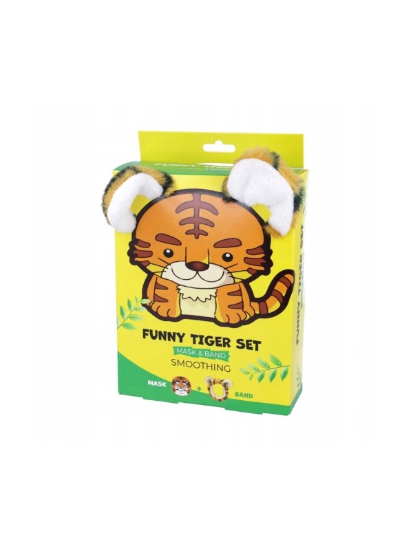 Tiger Set Face Mask + Headband