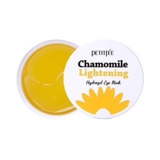 Petitfee Illuminating hydro ooglapjes met kamille-extract 60 stuks