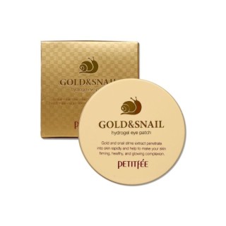 Petitfee Gold & Snail Hydro Gel Eye Patches 60 pcs