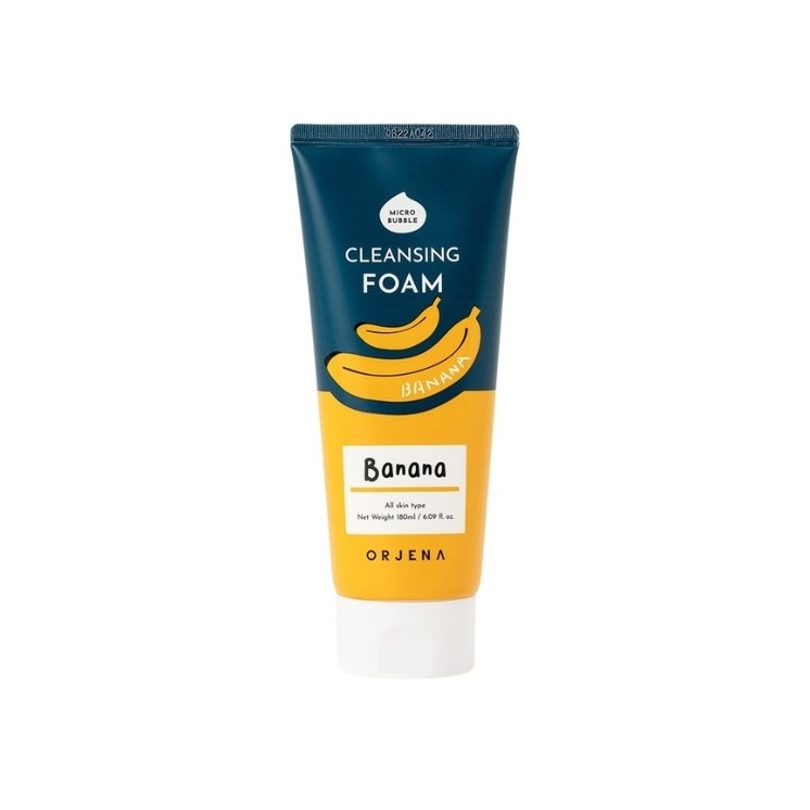 Orjena Cleansing Foam Banana Smile Day Reinigende gezichtsschuim 180 ml