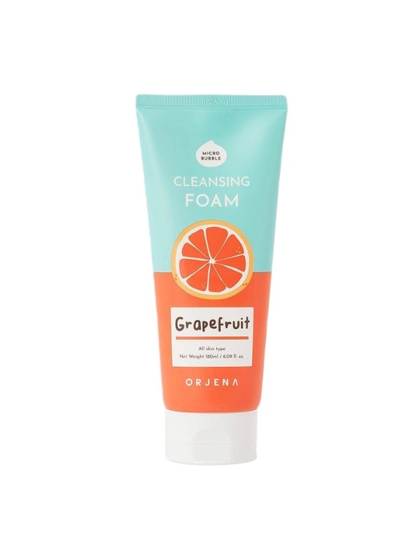 Orjena Cleansing Foam Grapefruit Smile Dagreinigend gezichtsschuim 180 ml