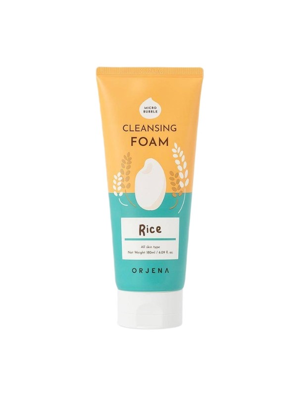 Orjena Cleansing Foam Rice Smile Day oczyszczająca pianka do twarzy 180 ml