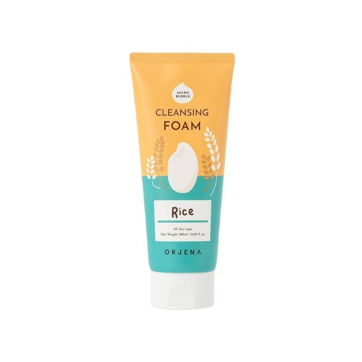 Orjena Cleansing Foam Rice Smile Dagreinigende gezichtsschuim 180 ml