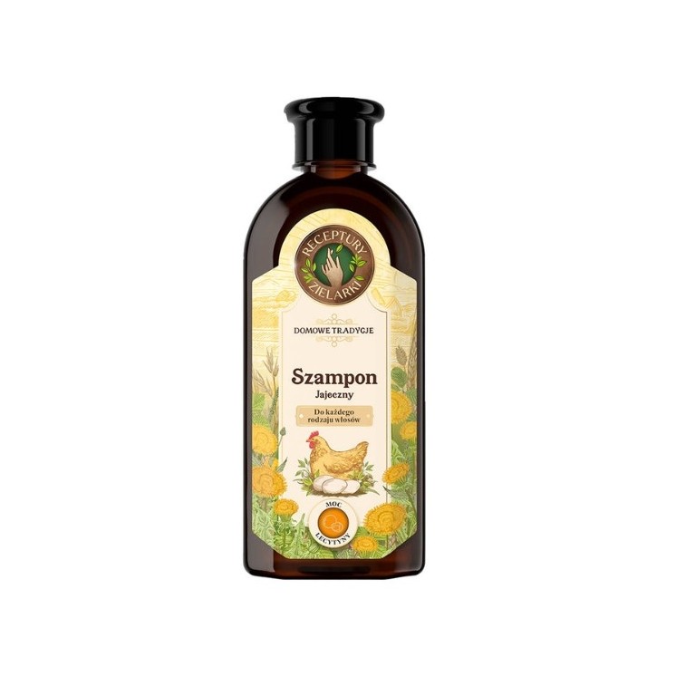 Herbalists' Recipes Eiershampoo für alle Haartypen 350 ml