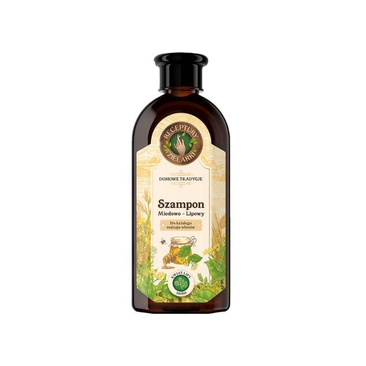 Herbalists' Recipes Honig-Linden-Shampoo für alle Haartypen 350 ml