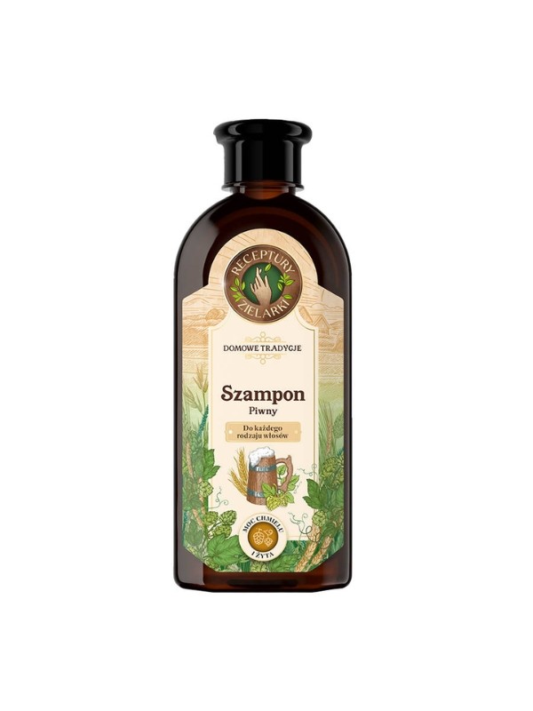 Kruidenrecepten Biershampoo voor alle haartypes 350 ml