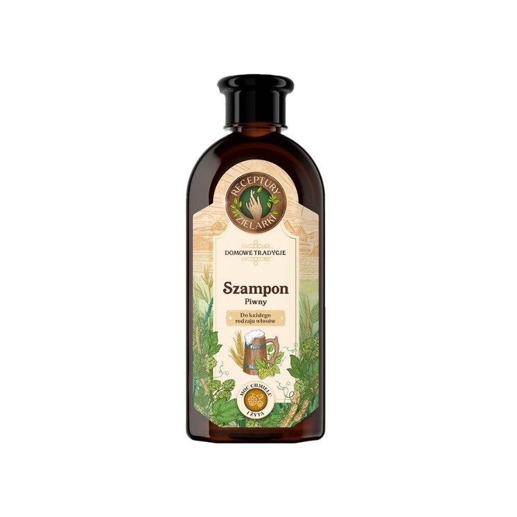 Herbalists' Recipes Biershampoo für alle Haartypen 350 ml