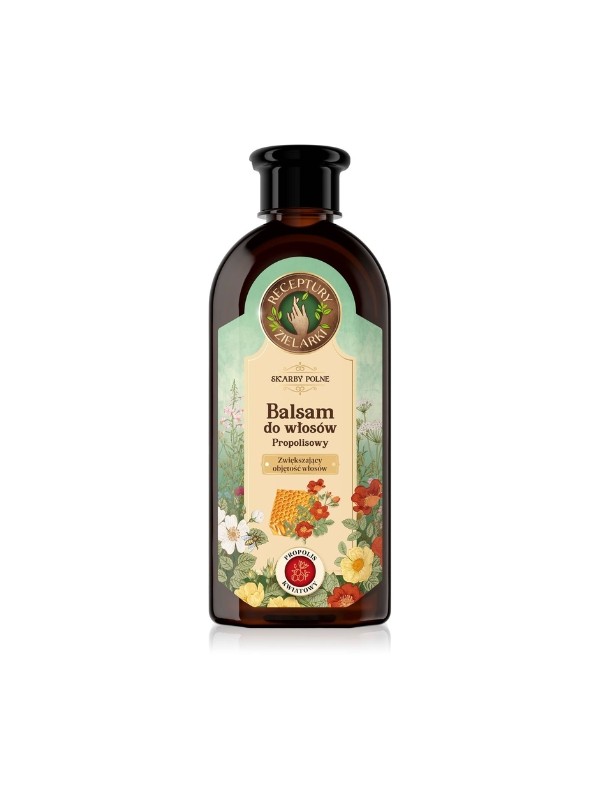 Herbalists' Recipes Haarbalsam für mehr Volumen, florales Propolis, 350 ml