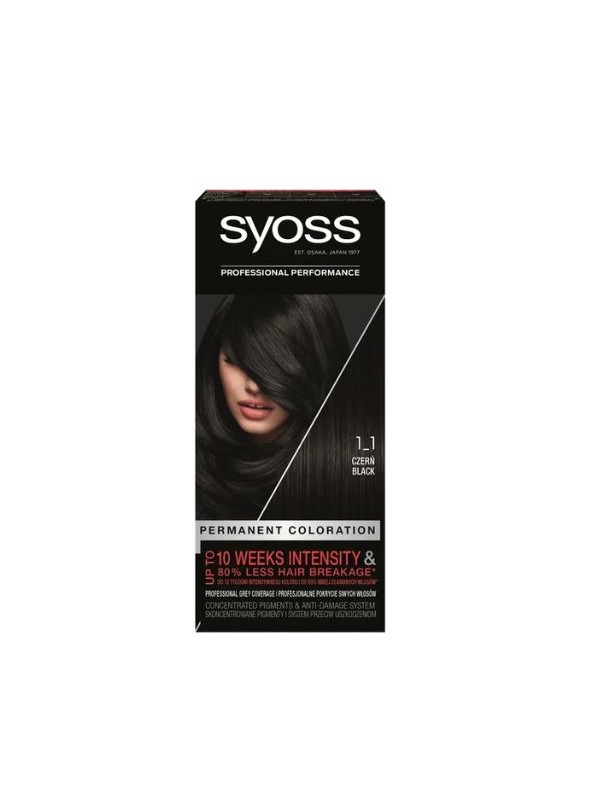 Syoss Hair dye /1-1/ Black