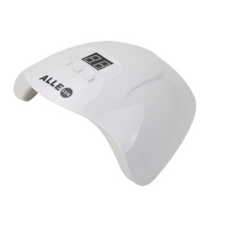 AlleLux X3 UV/ LED nagellamp 54W voor hybride lakken met voeding en USB-kabel Wit