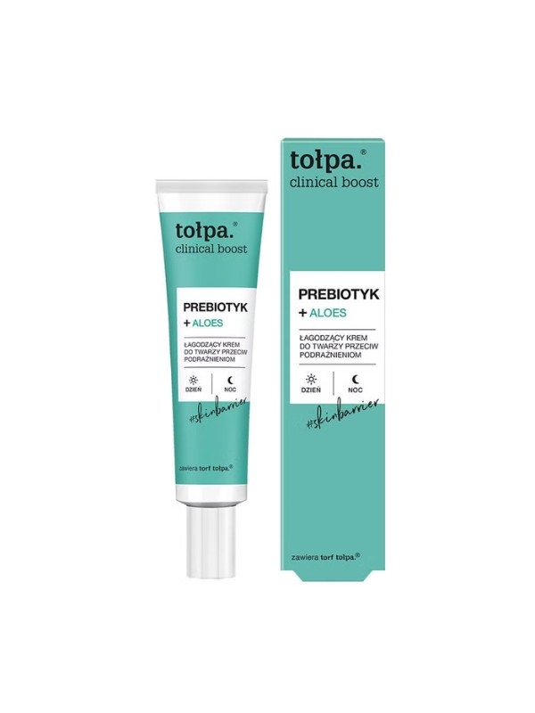 Tołpa Clinical Boost Soothing Face Cream Prebiotic and Aloe 40 ml