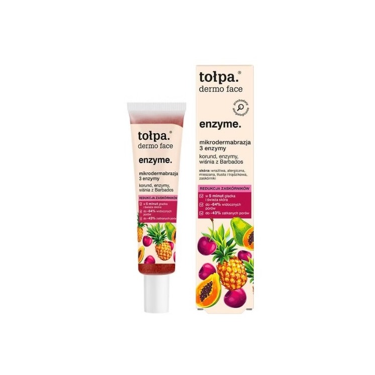 Tołpa Dermo Face Enzyme Microdermabrasion 3 Enzymes Face Peeling 40 мл