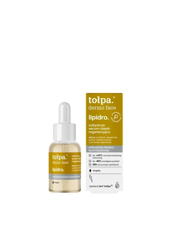 Tołpa Dermo Face Lipidro nährendes serum und regenerierendes Öl 30 ml