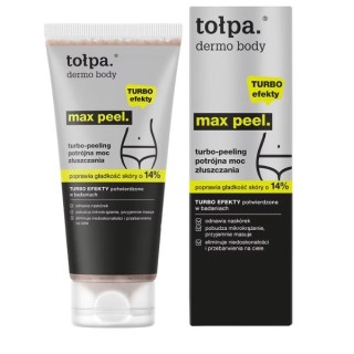 Tołpa Dermo Body Max Peel Розгладжуючий антицелюлітний крем- Peeling для тіла 200 мл