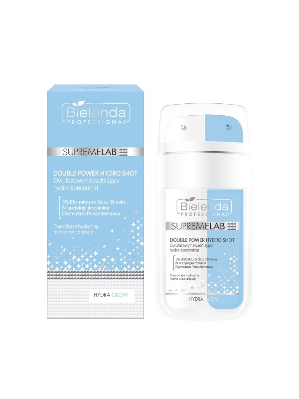 Bielenda Professional SUPREMELAB Zweiphasiges feuchtigkeitsspendendes hydro mit Schneckenschleimextrakt 30 ml