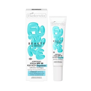 Bielenda FUTURE BEAUTY Hybrid cream - photoprotector under the eyes SPF 50 protective - moisturizing 15 ml