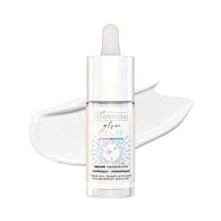 Bielenda Glaze & Glow Ceramic Serum spendet Feuchtigkeit und beleuchtet skin mit glazed Effekt, 30 ml